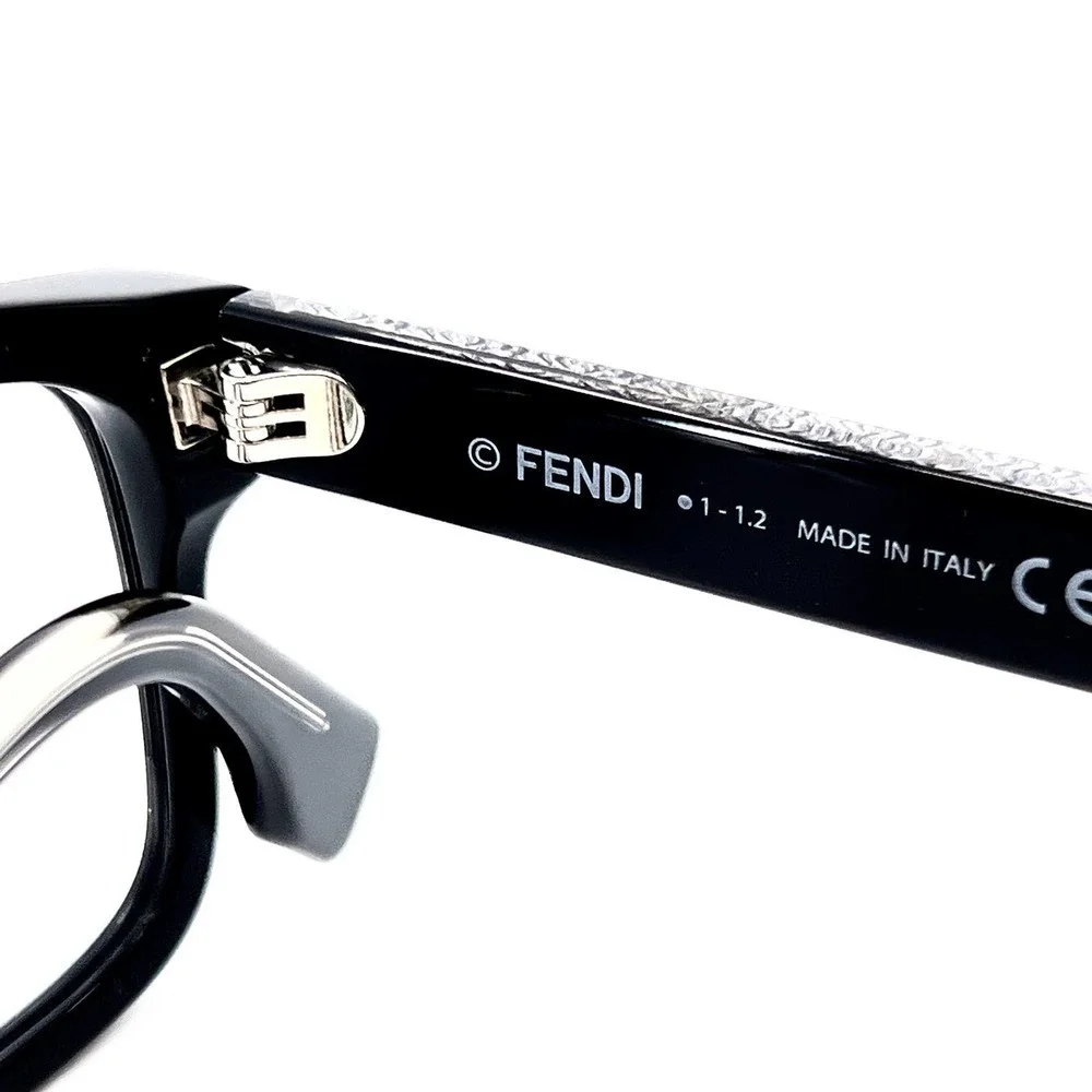 NEW!!! FENDI Eyeglasses FE50030I 001 Authentic